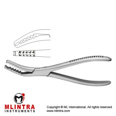 Semb Bone Holding Forcep Stainless Steel, 19 cm - 7 1/2" Semb Bone Holding Forcep Stainless Steel, 19 cm - 7 1/2"